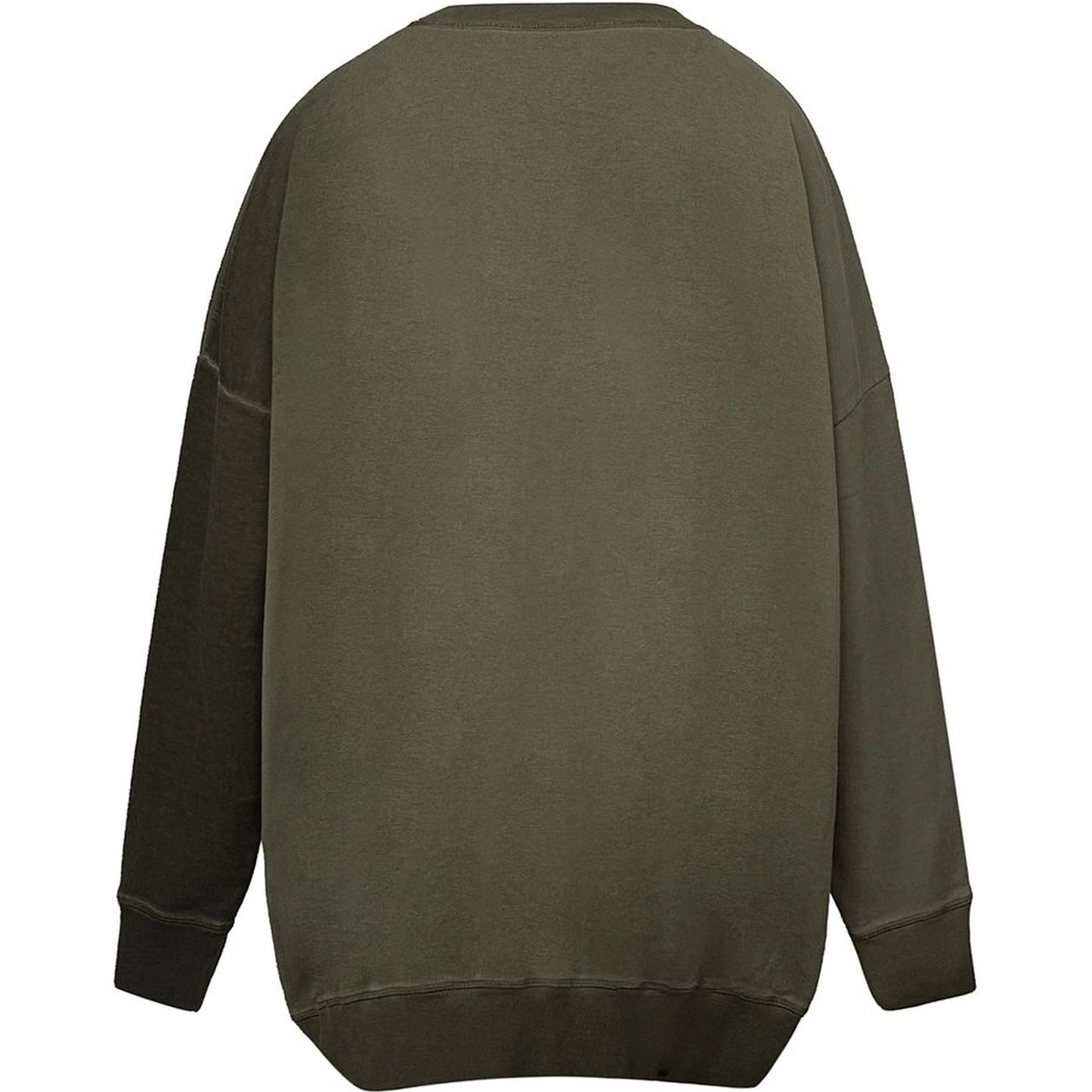 Green Cotton Sweatshirt