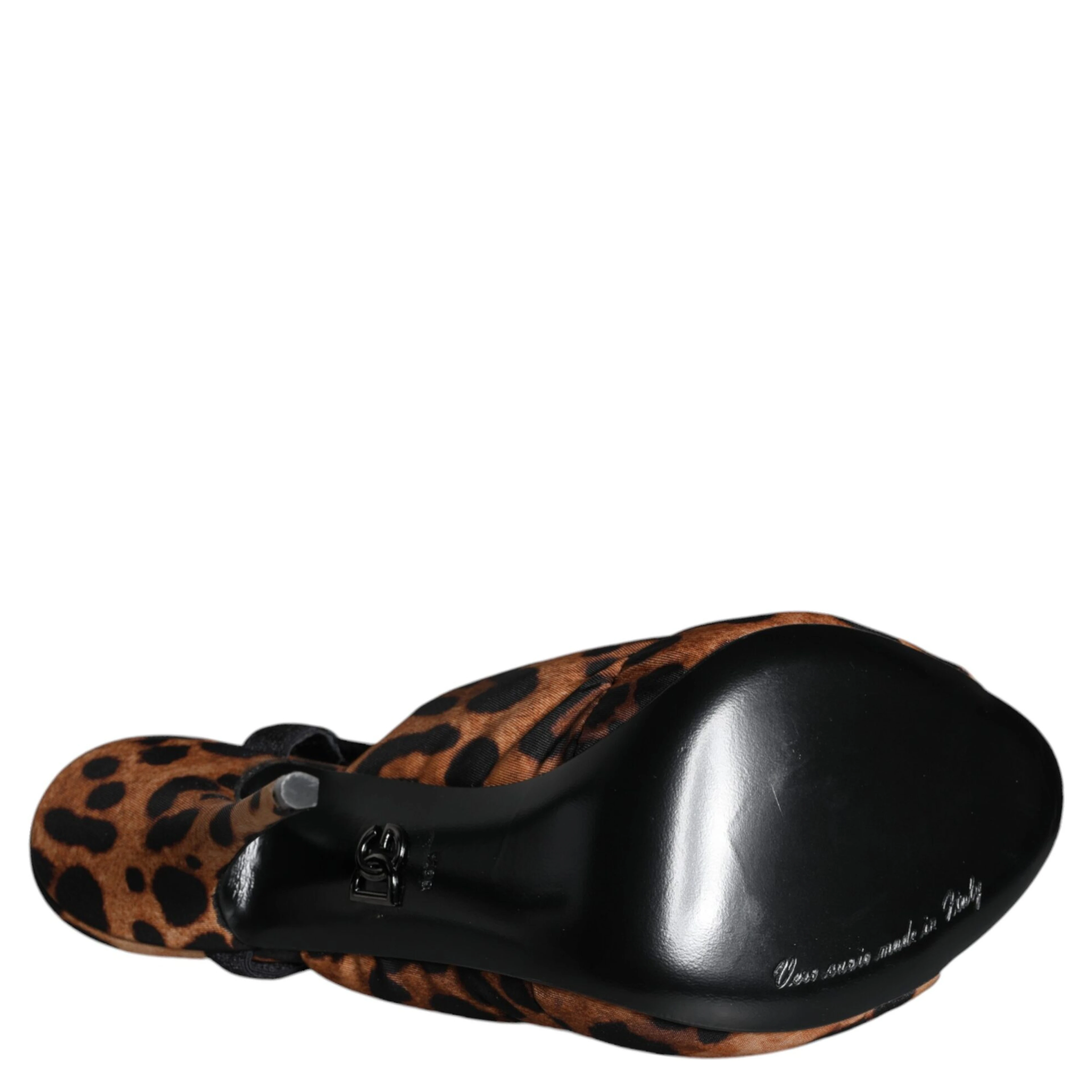 Brown Leopard Keira Slingback Sandals Shoes