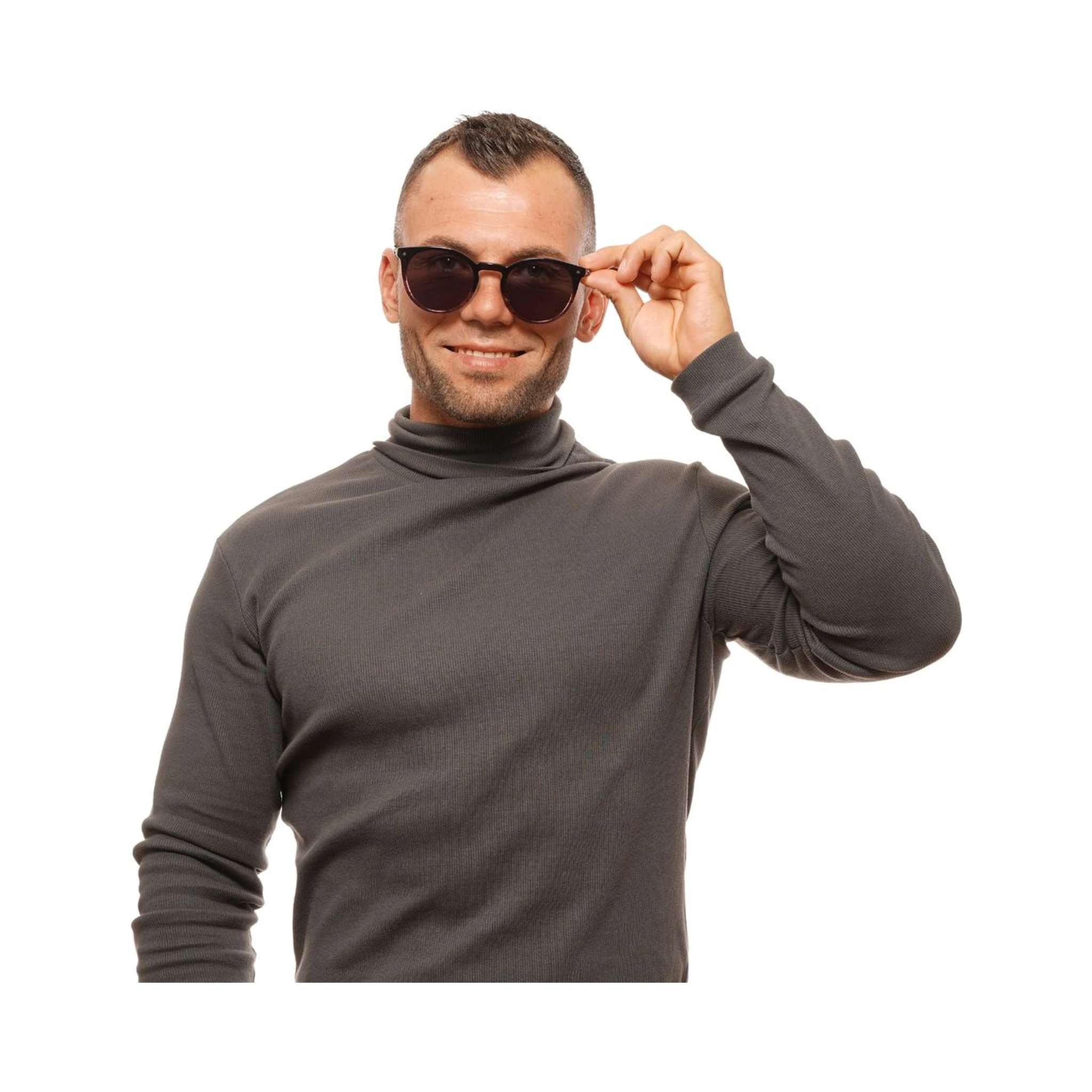 Burgundy Men Sunglasses