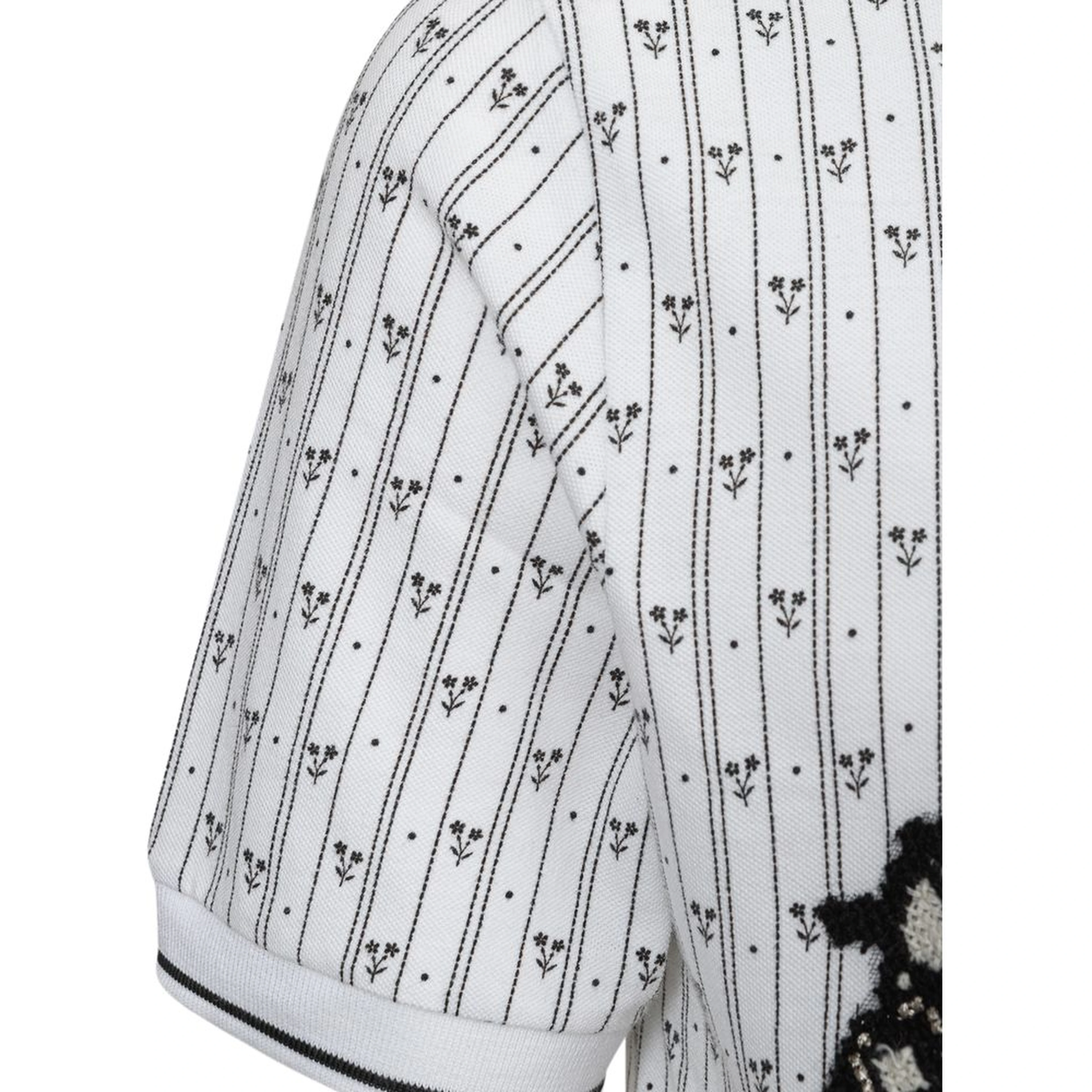 White Cotton Polo Shirt
