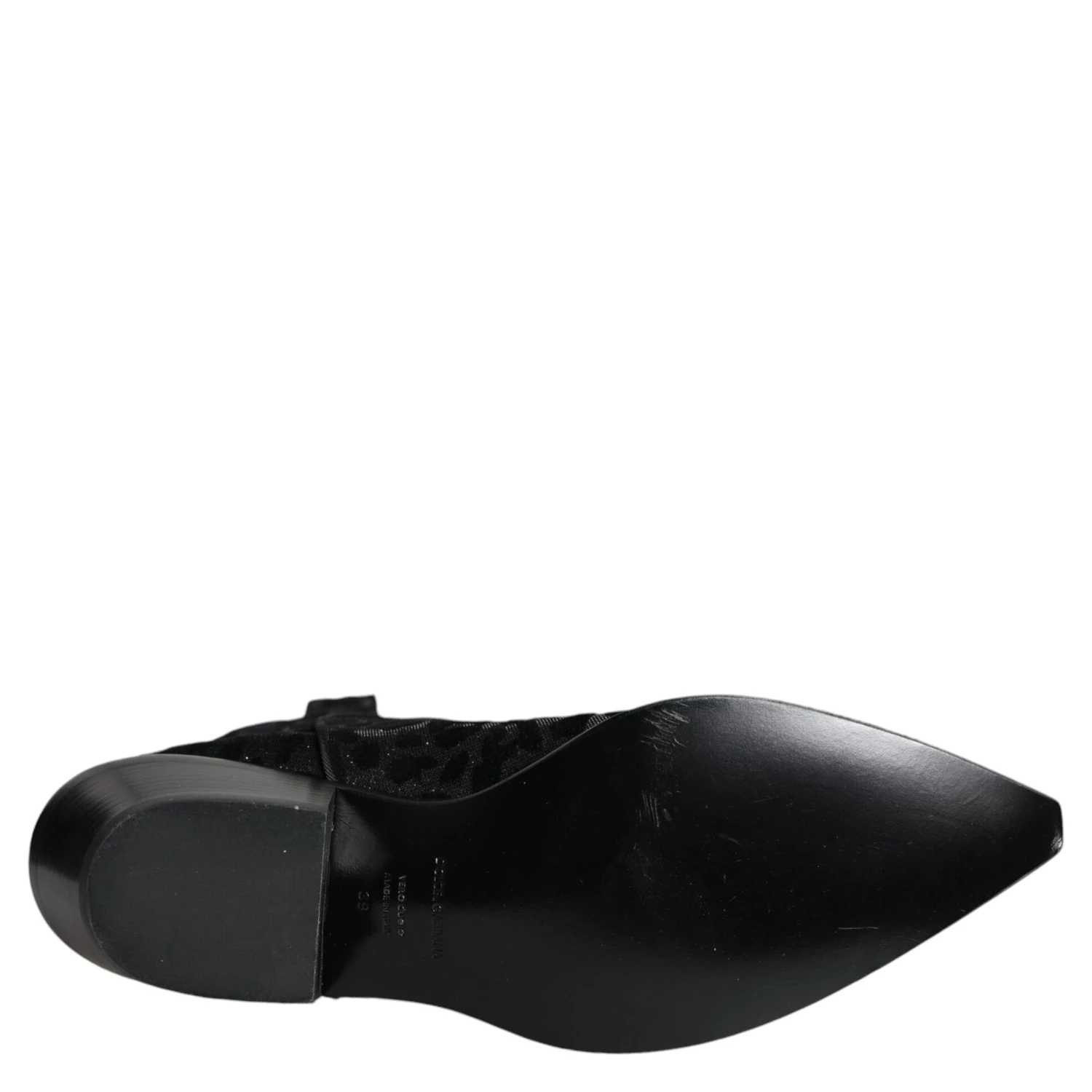 Black Gray Leopard Cowboy Boots Shoes