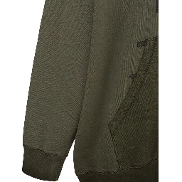 Green Cotton Sweatshirt