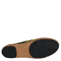 Multicolor Lemon Slip On Espadrilles Shoes