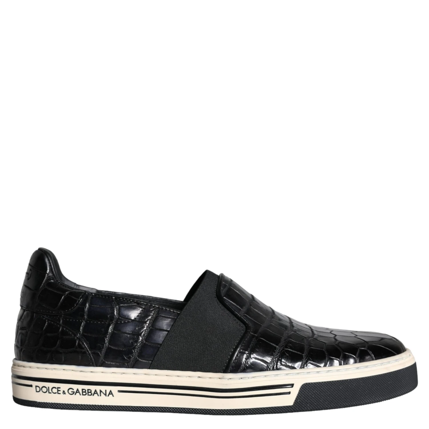 Black Leather Loafers Slippers Casual Shoes