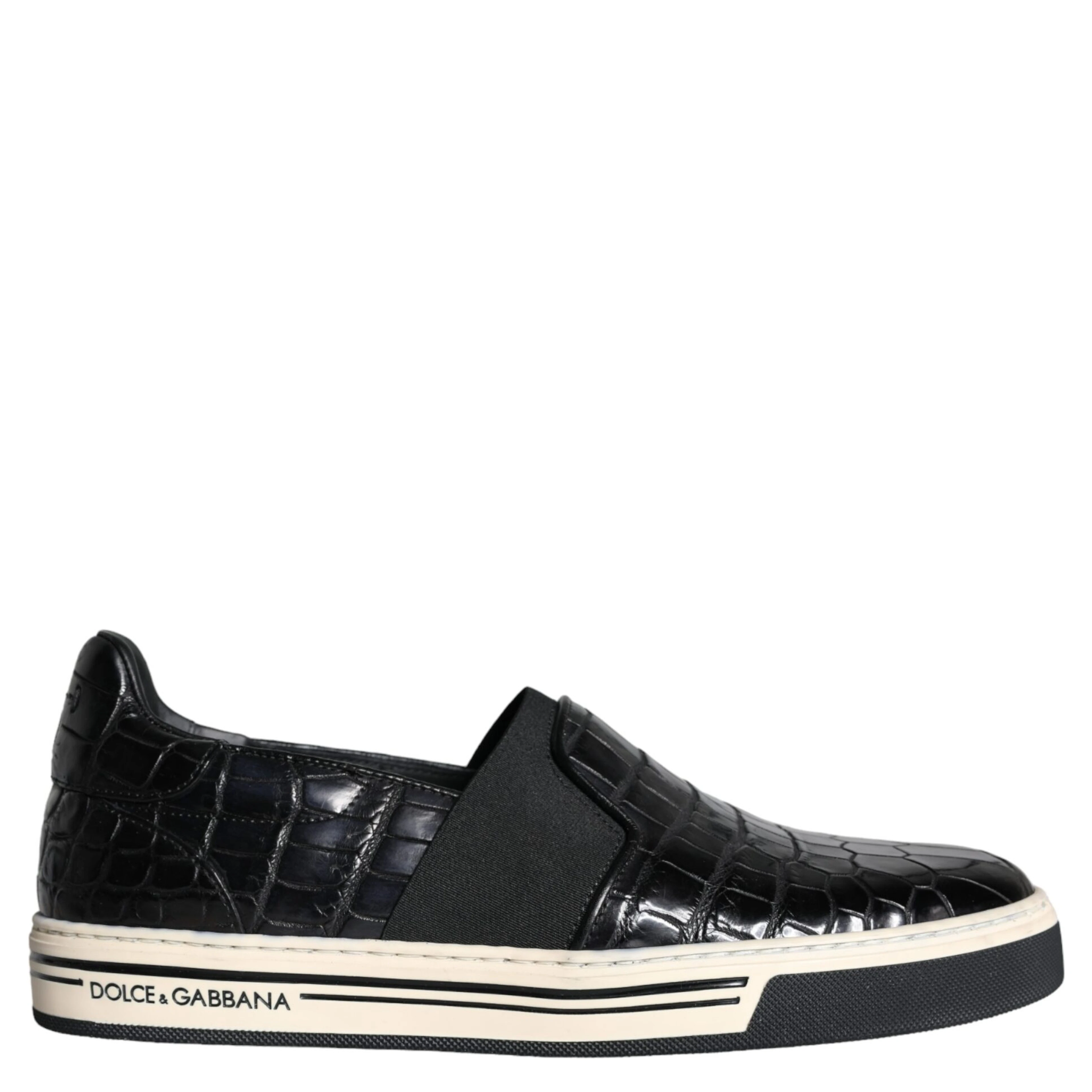 Black Leather Loafers Slippers Casual Shoes