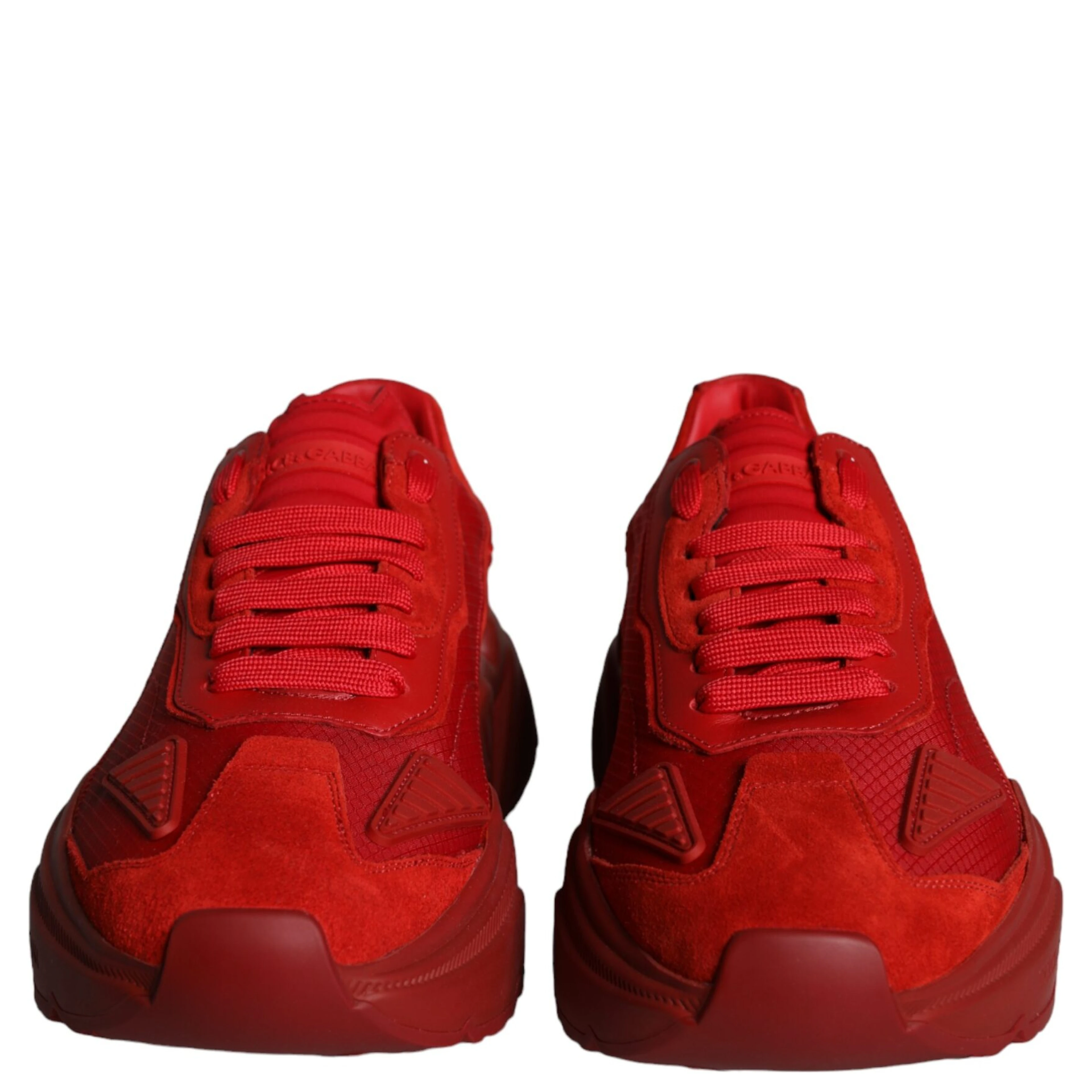 Red Leather Daymaster Low Top Sneakers Shoes
