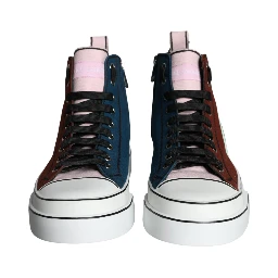 Multicolor Patchwork High Top Sneaker Shoes