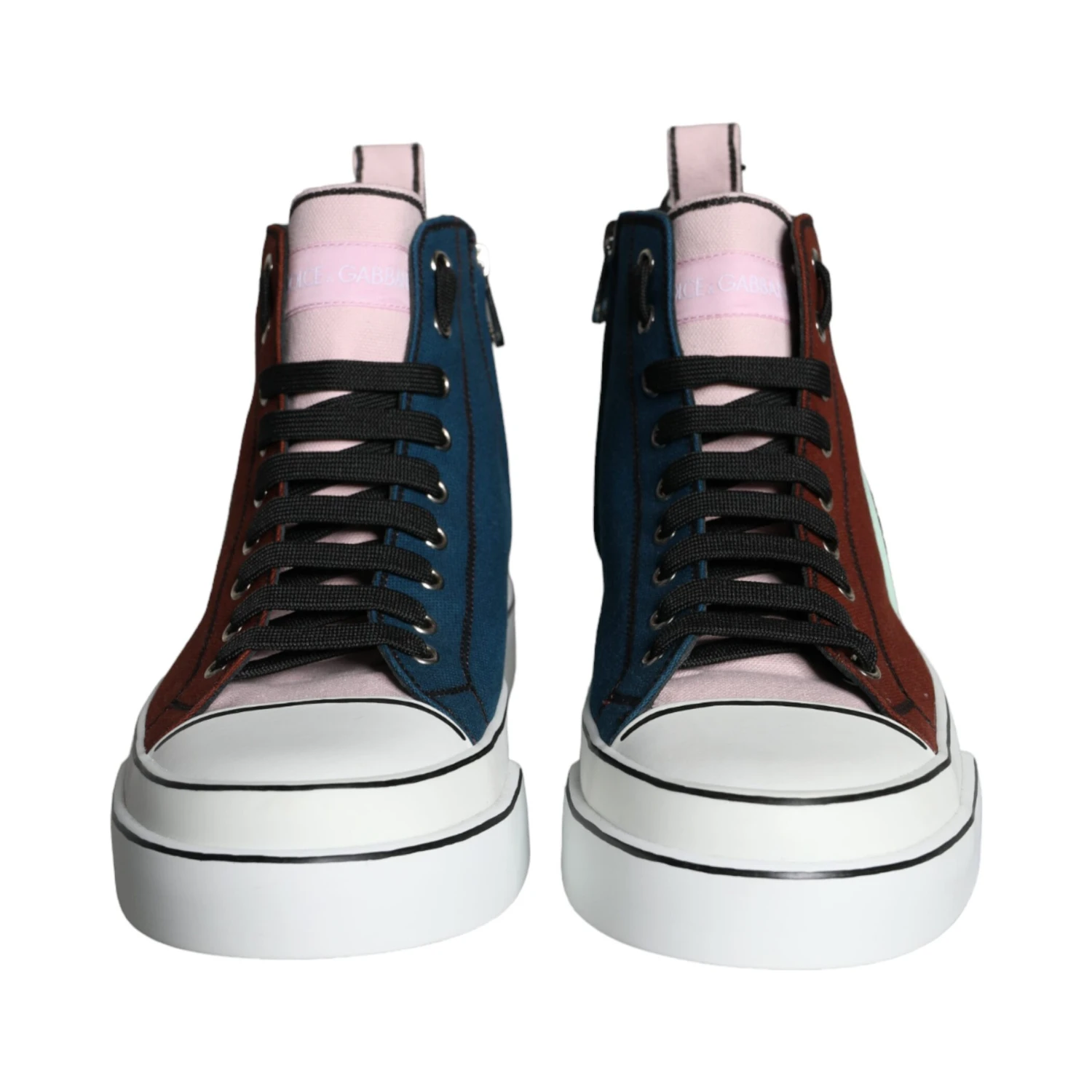 Multicolor Patchwork High Top Sneaker Shoes