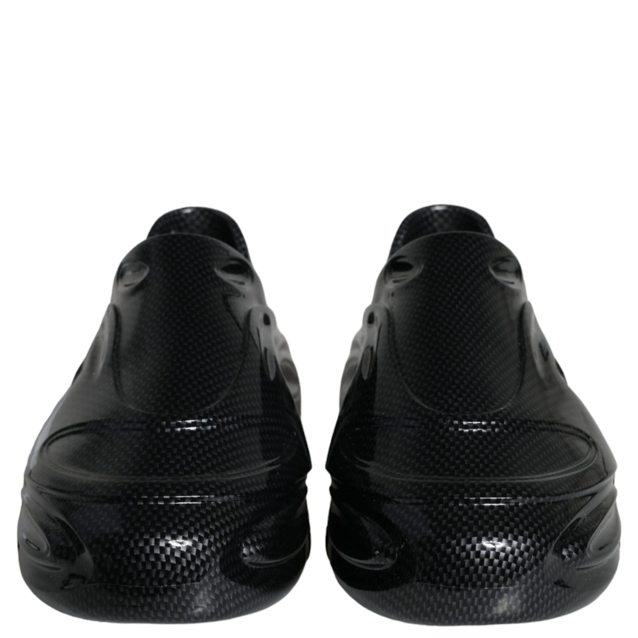 Black Foiled Rubber Toy Low Top Men Sneakers Shoes