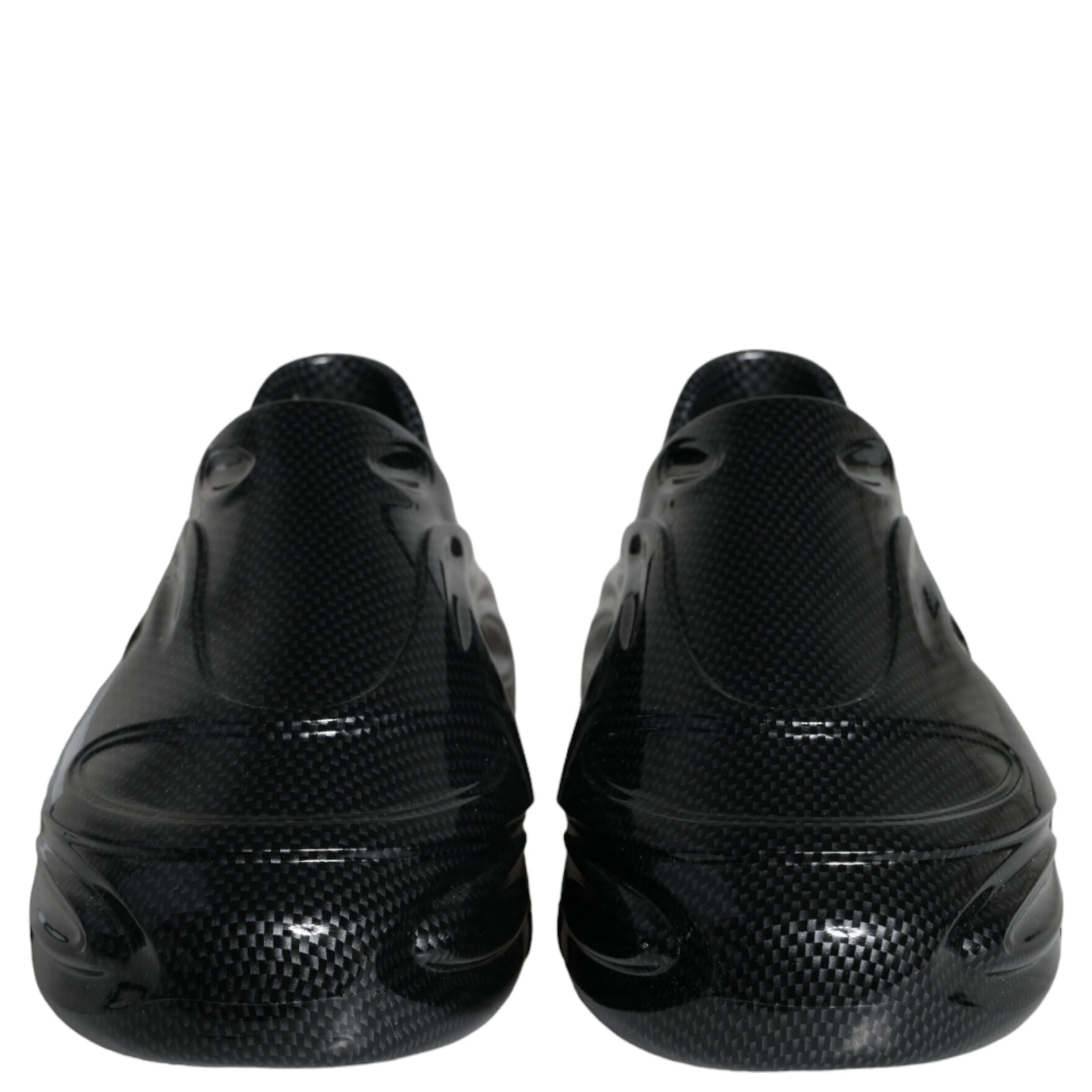 Black Foiled Rubber Toy Low Top Men Sneakers Shoes
