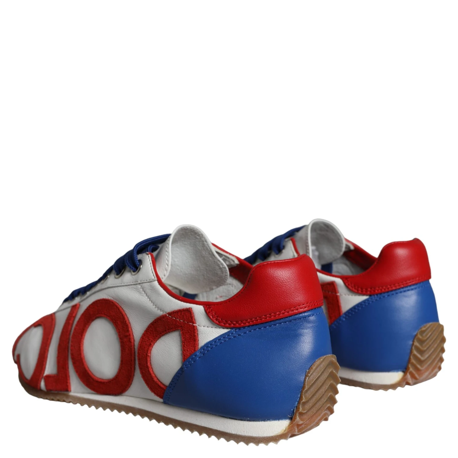 Multicolor Leather Logo Casual Sneakers Shoes