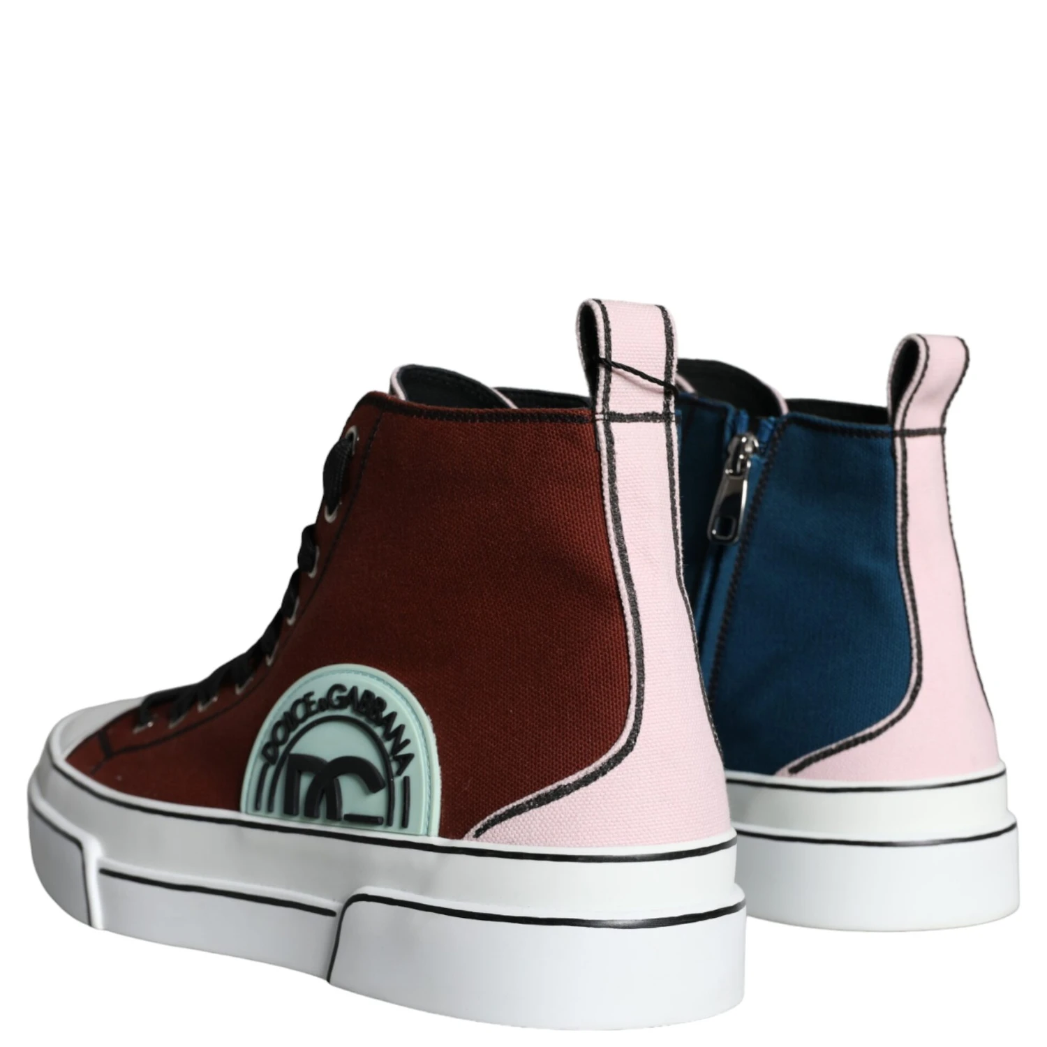 Multicolor Patchwork High Top Sneaker Shoes