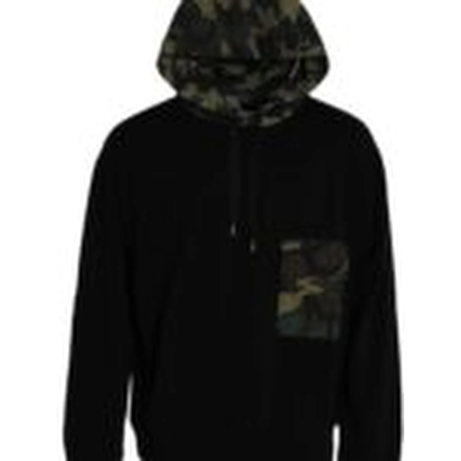 Black Camouflage Hooded Sweatshirt Sweater