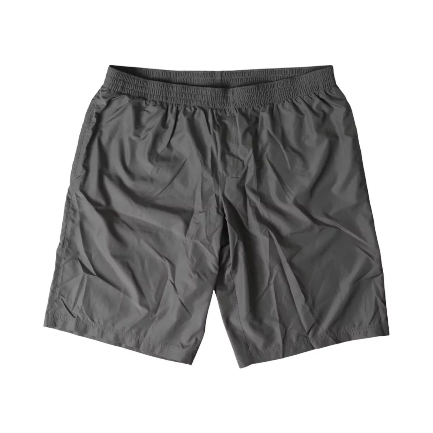 Dark Gray Polyester Beachwear Shorts Swimwear Men