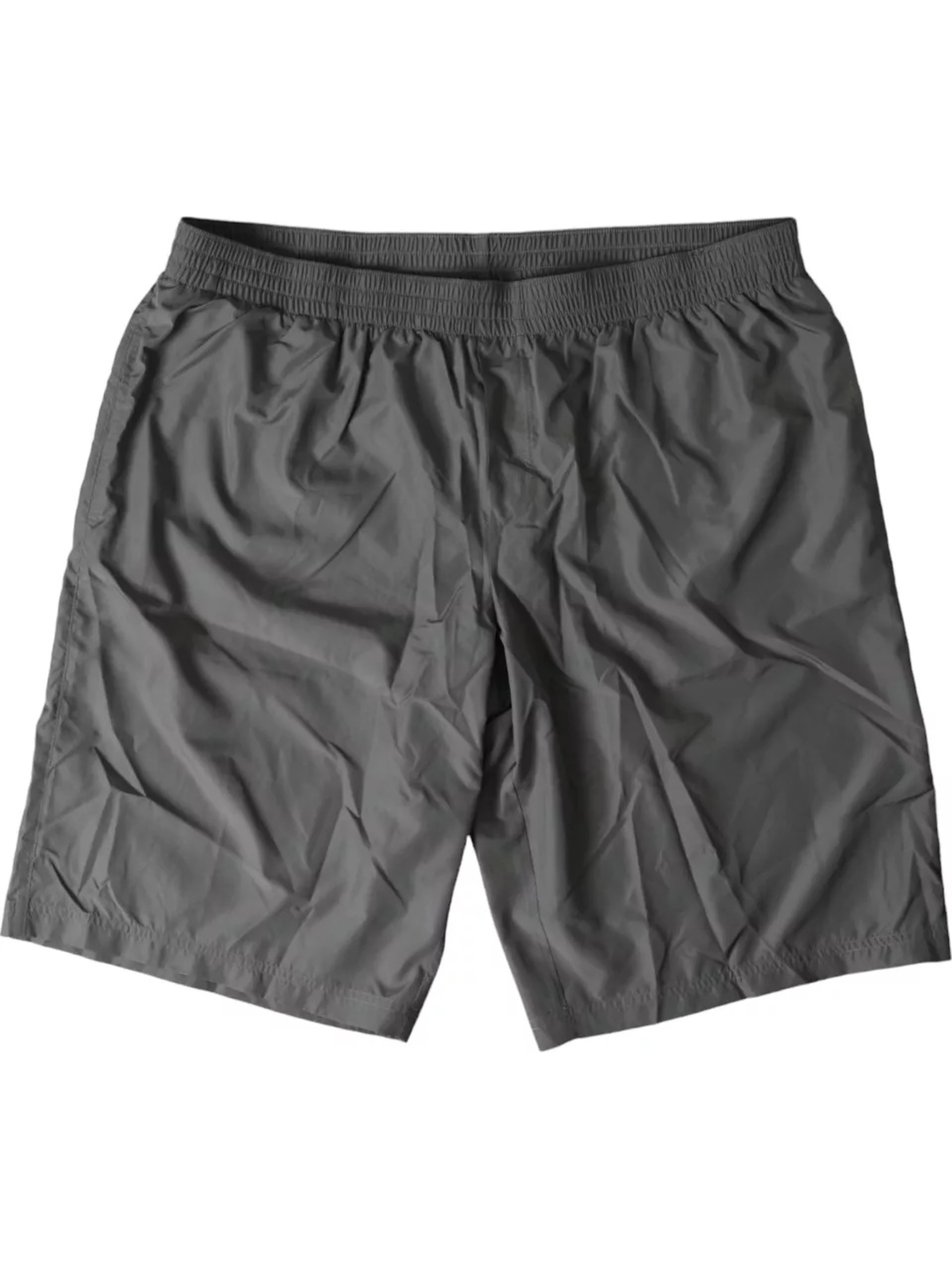Dark Gray Polyester Beachwear Shorts Swimwear Men