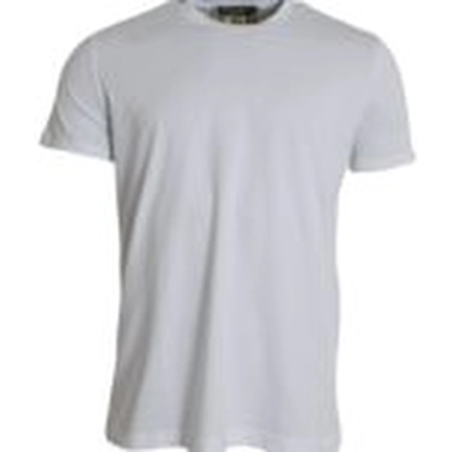 White Cotton Roundneck Short Sleeve T-shirt