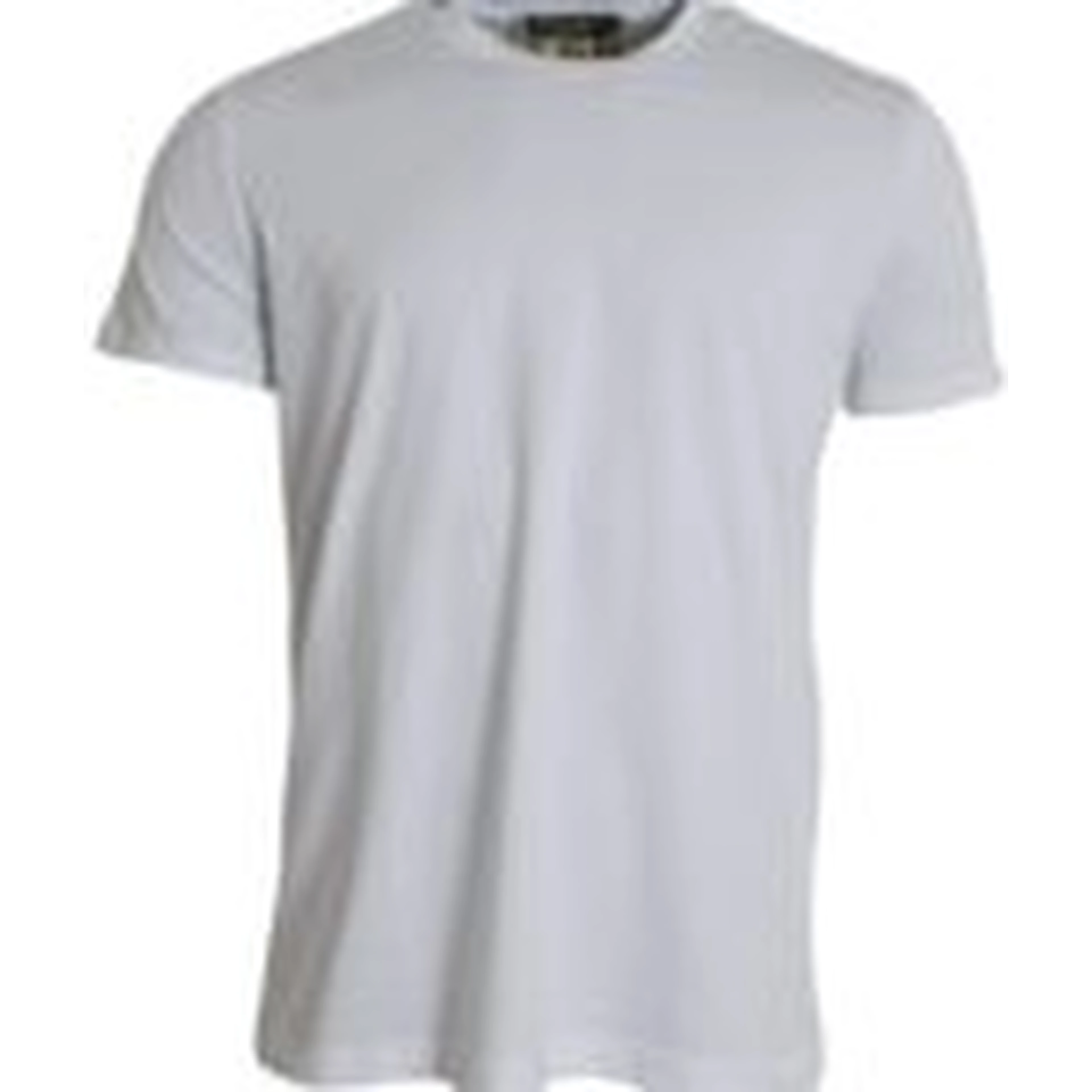 White Cotton Roundneck Short Sleeve T-shirt