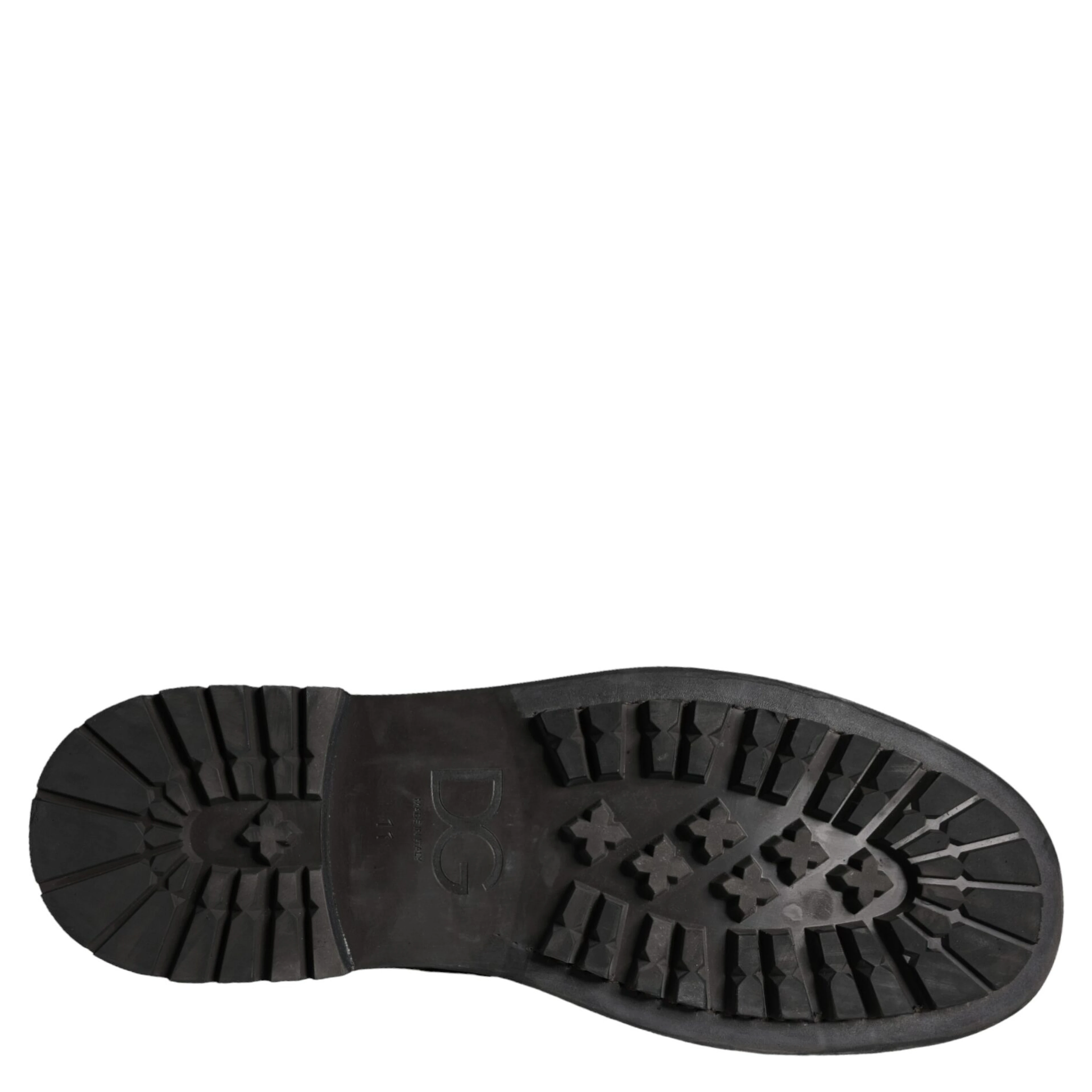 Black Lace Up Mid Calf Boots Men Shoes