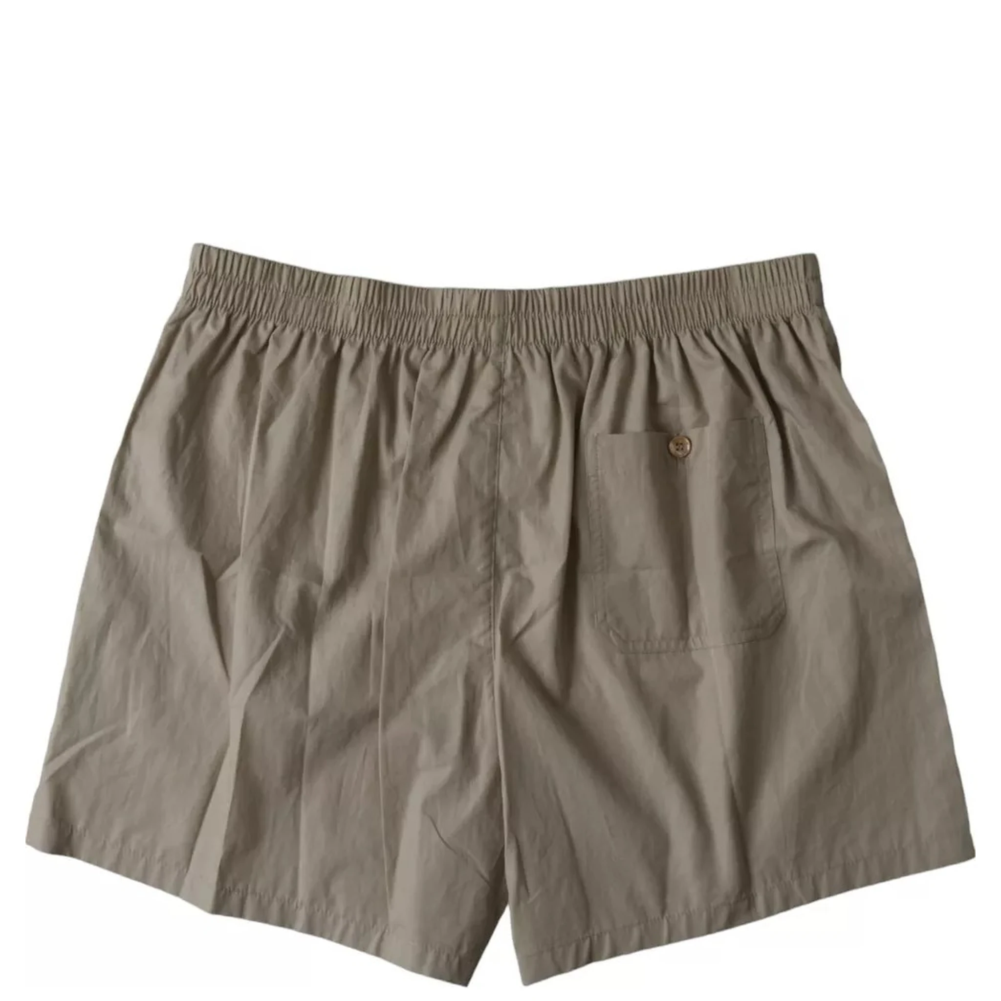 Brown Cotton Regular Boxer Shorts Underwear
