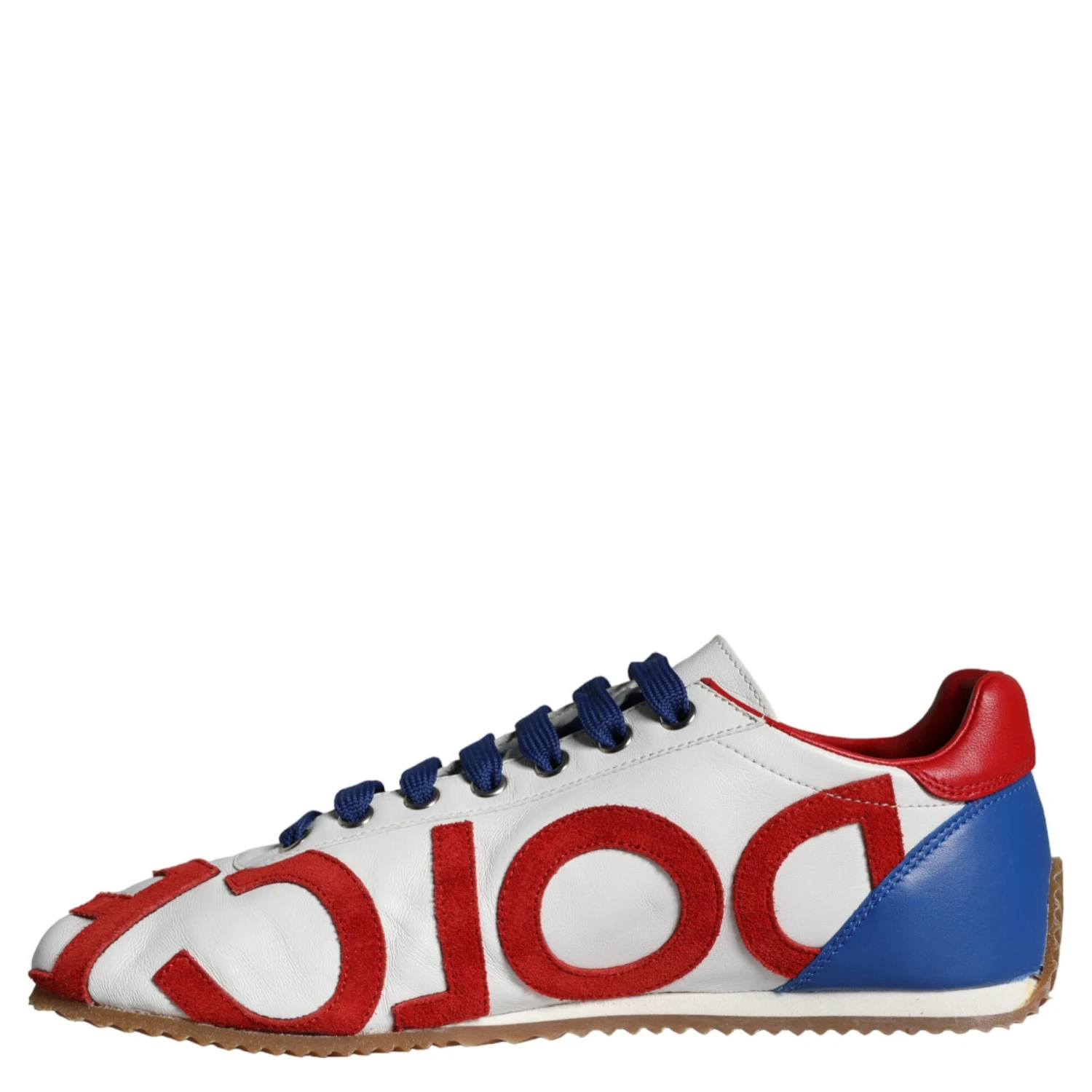 Multicolor Leather Logo Casual Sneakers Shoes