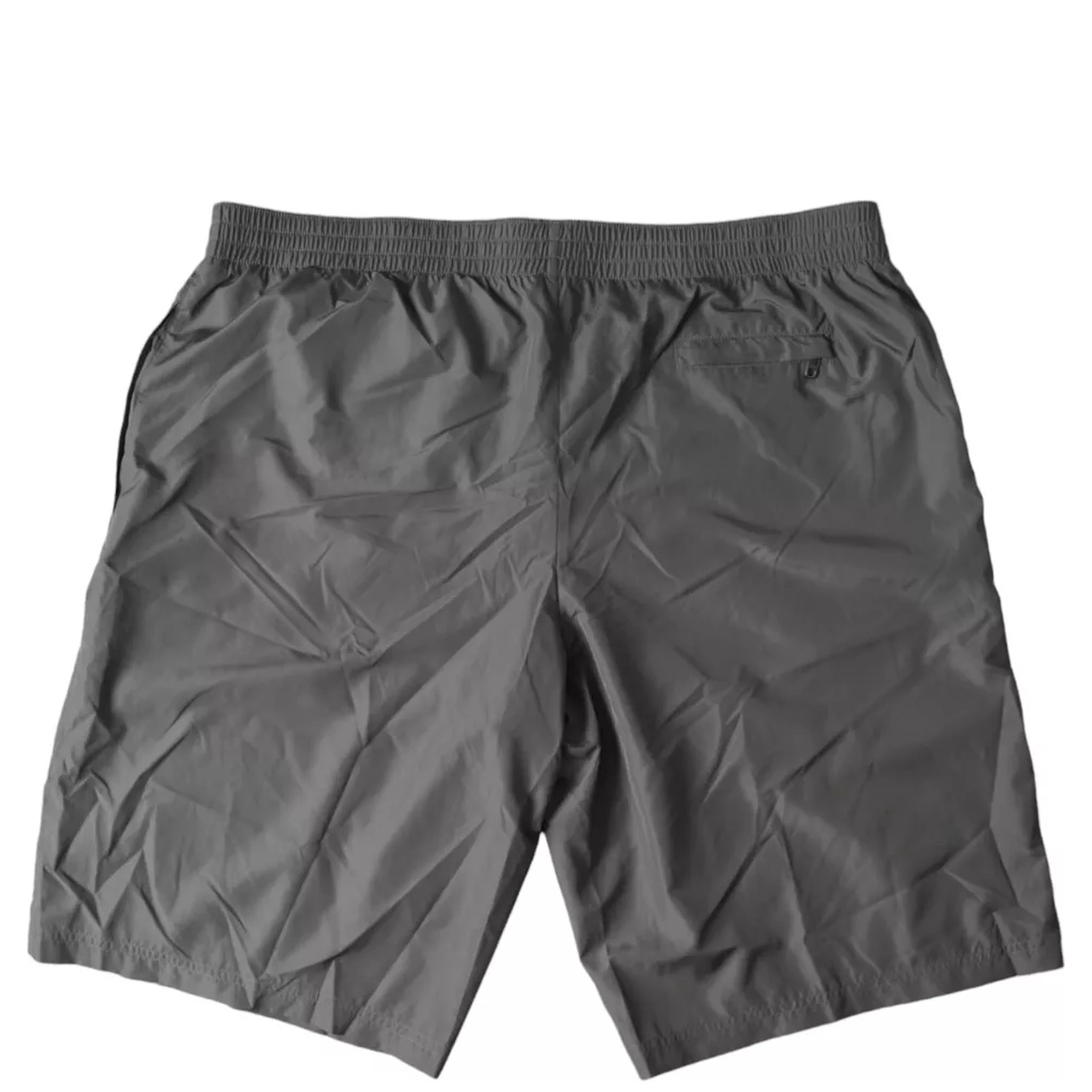 Dark Gray Polyester Beachwear Shorts Swimwear Men