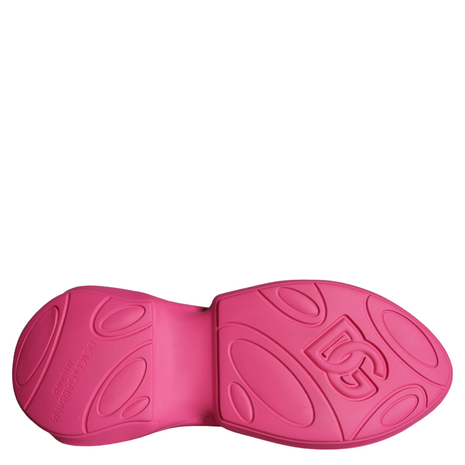 Pink Logo Print Slip On Socks Sneakers Shoes