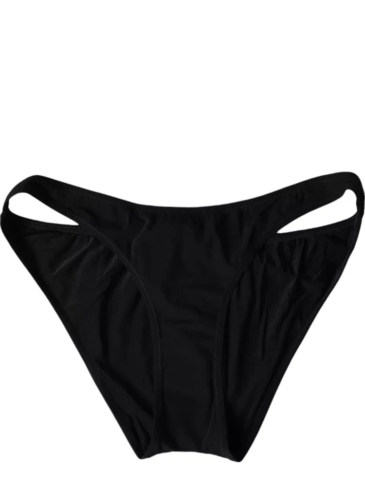 Black Nylon Swimwear Beachwear Bottom Bikini alternative