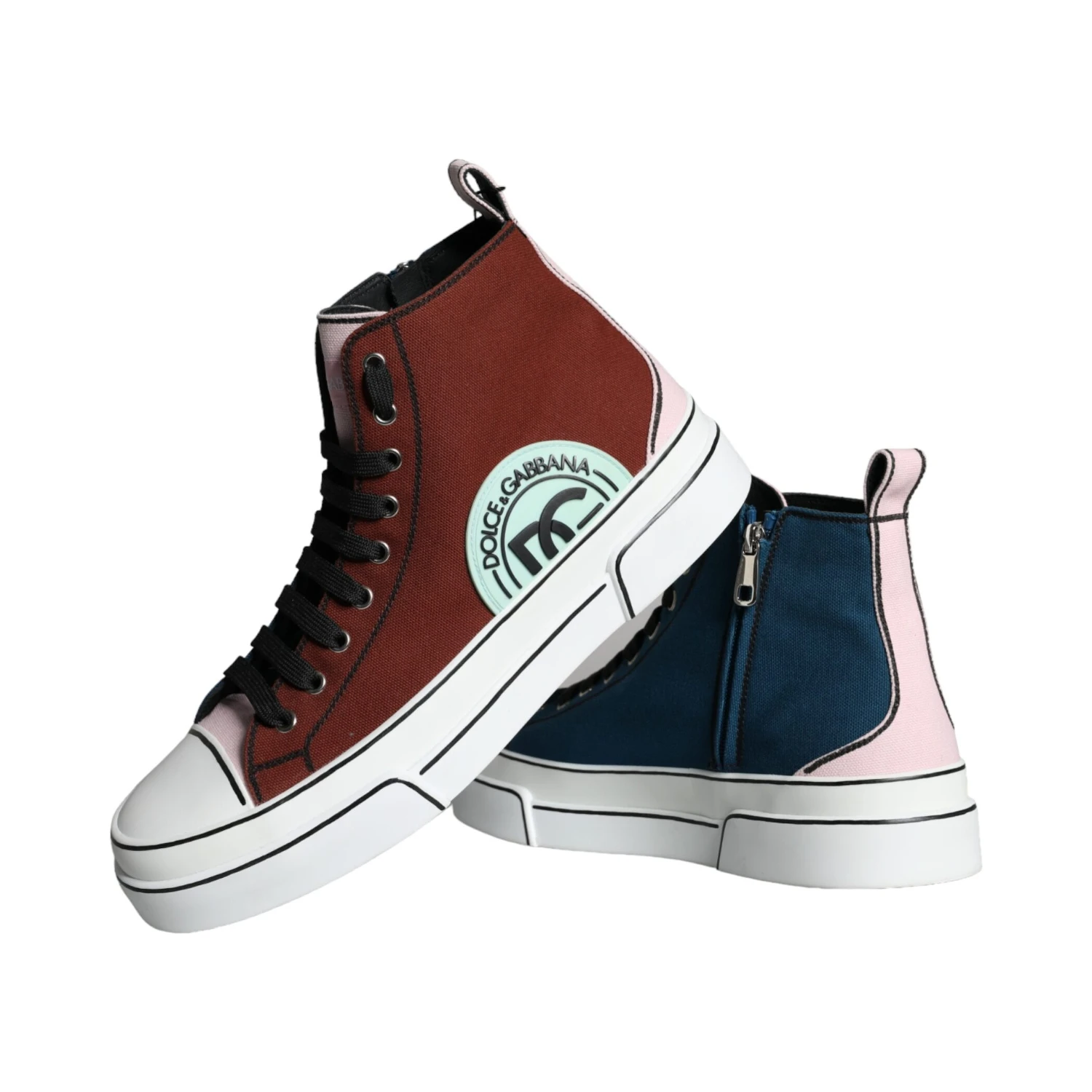 Multicolor Patchwork High Top Sneaker Shoes