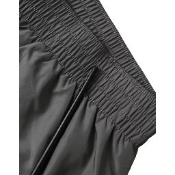 Dark Gray Polyester Beachwear Shorts Swimwear Men