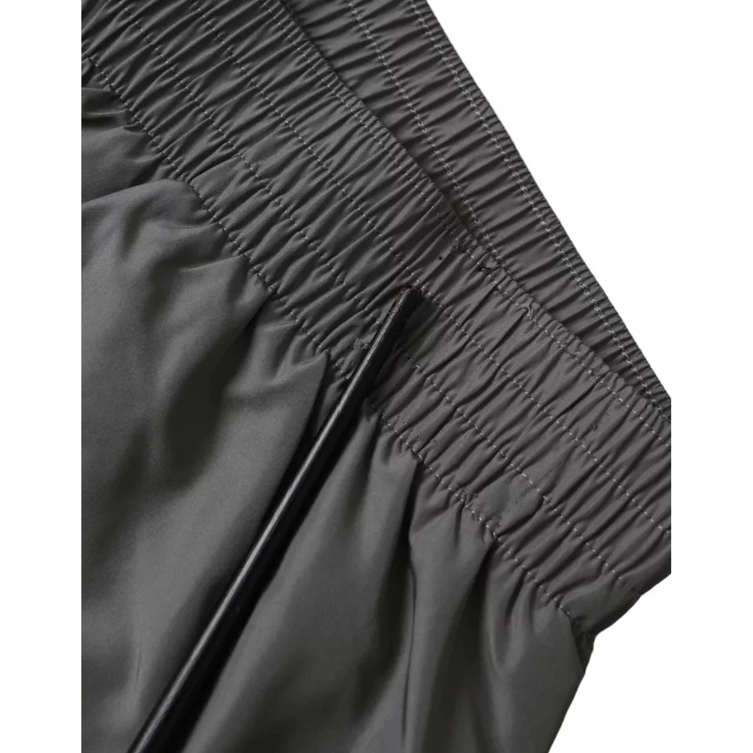 Dark Gray Polyester Beachwear Shorts Swimwear Men