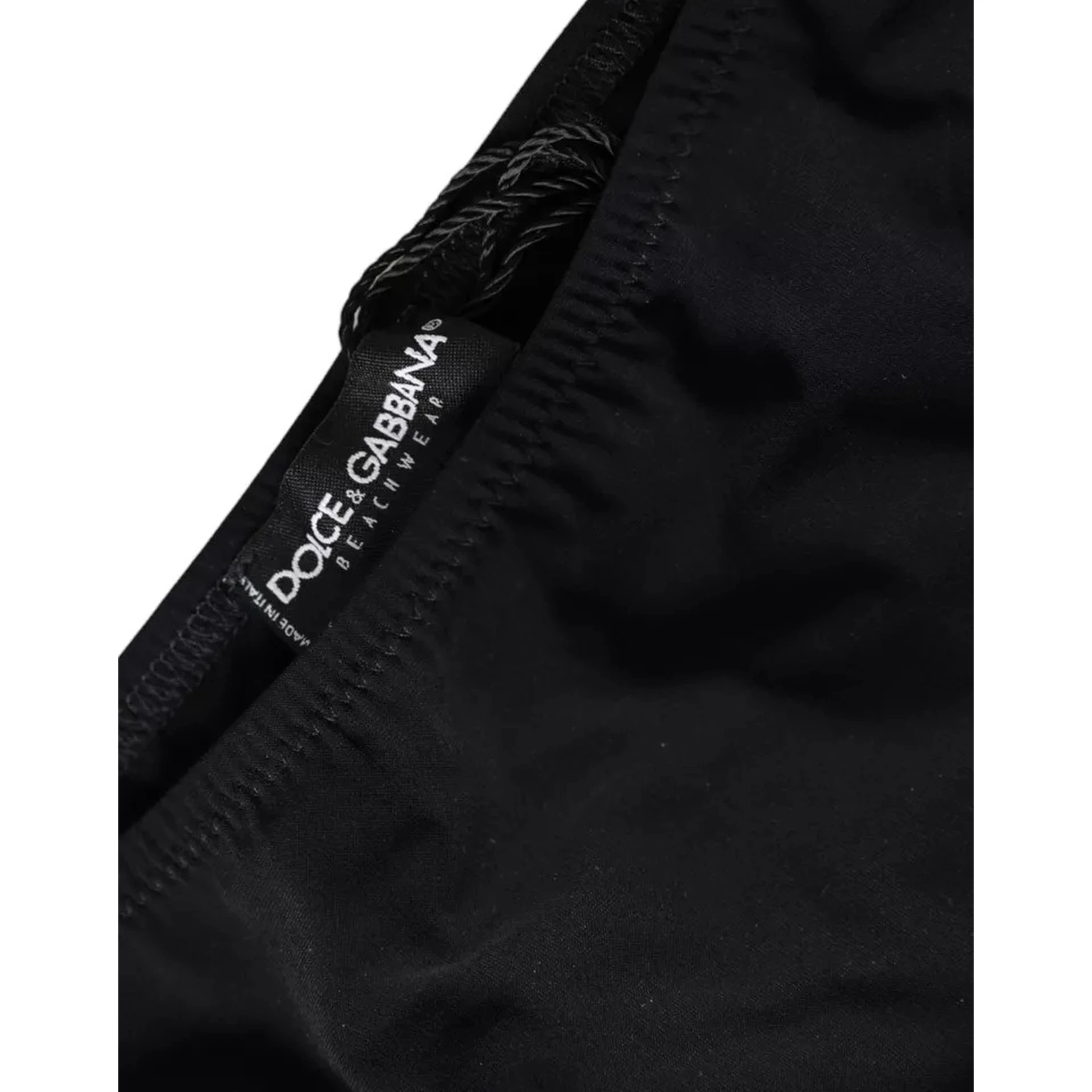 Black Nylon Swimwear Beachwear Bottom Bikini