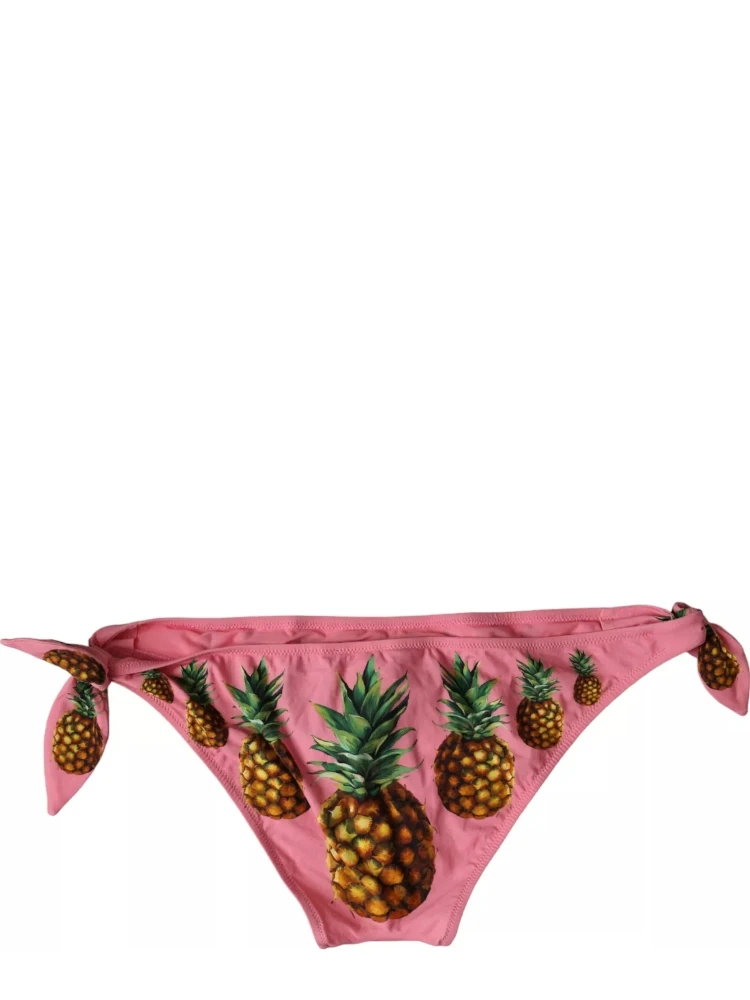 Pink Pineapple Swimsuit Bikini Bottom Swimwear alternative