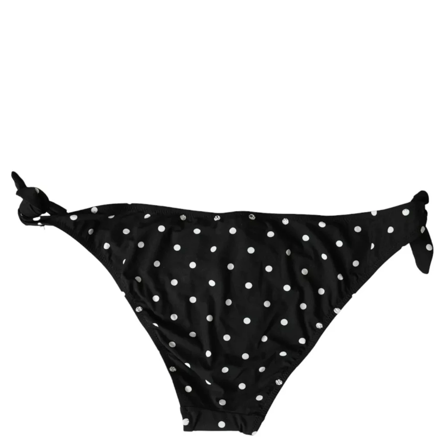 Black Polka Dot Swimwear Beachwear Bottom Bikini