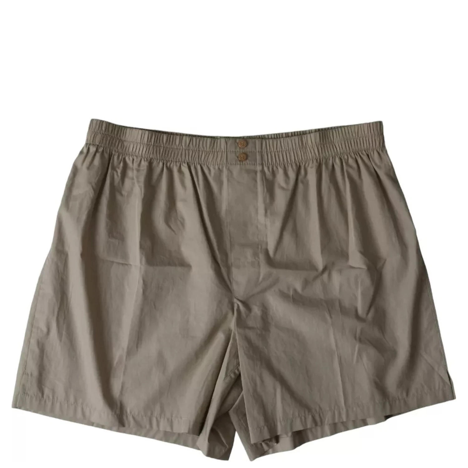 Brown Cotton Regular Boxer Shorts Underwear