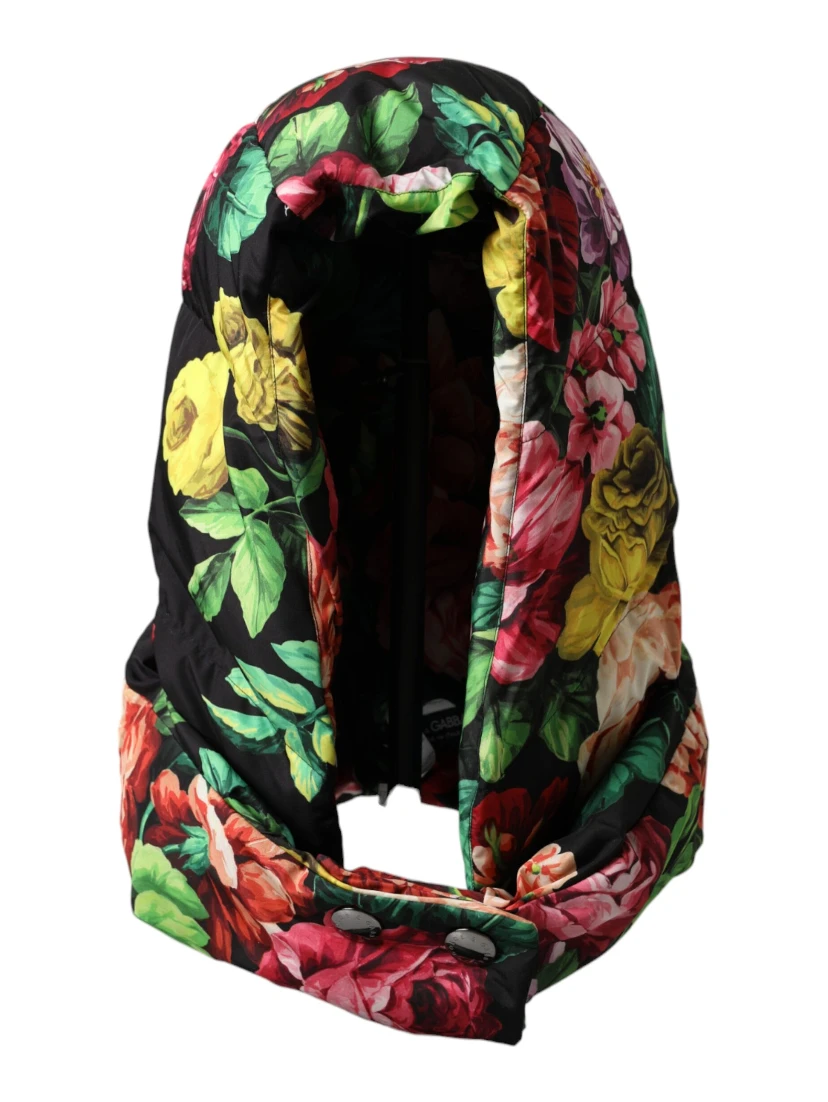 Hat Multicolor Floral Whole Head Wrap Hat