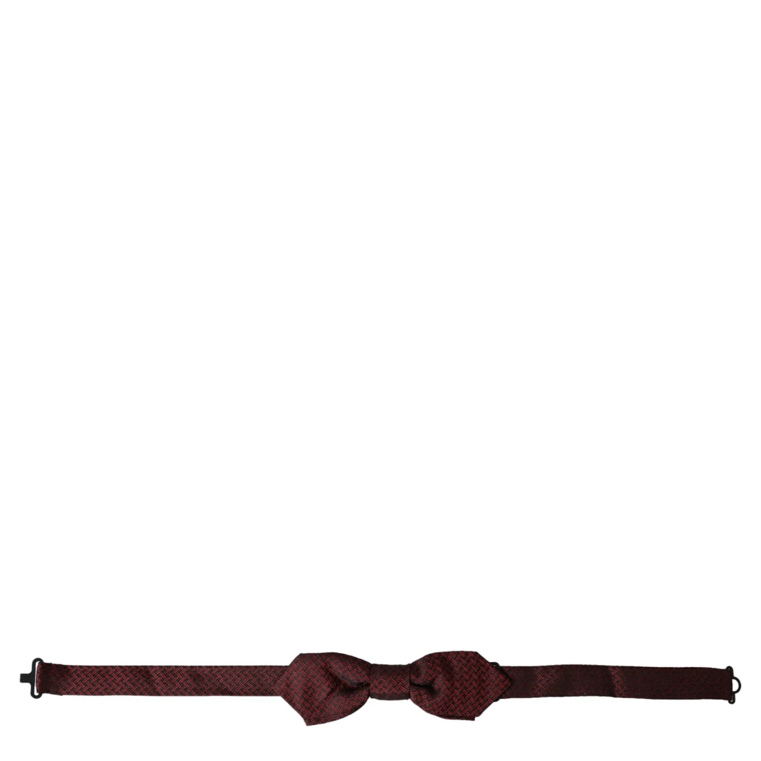 Red Silk Fantasy Adjustable Neck Men Bow Tie