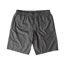 Dark Gray Polyester Beachwear Shorts Swimwear Men