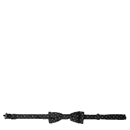 Black Silk Fantasy Adjustable Neck Men Papillon Bow Tie
