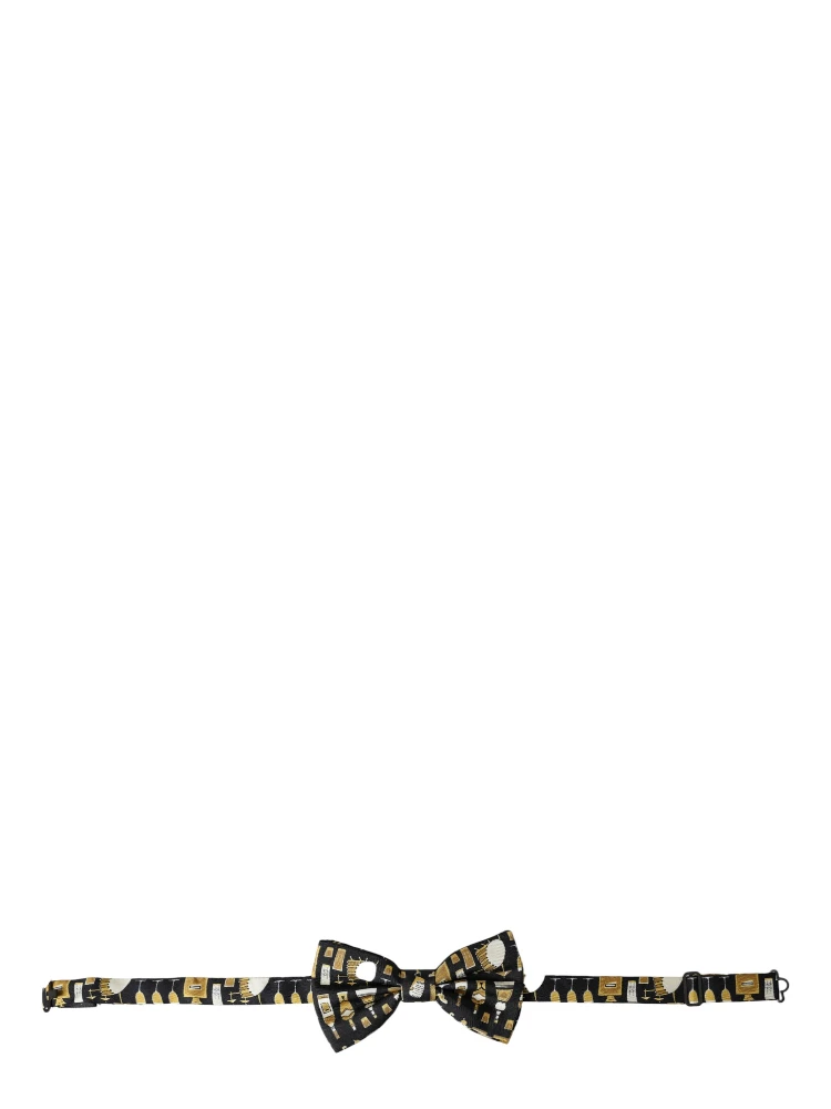 Black Silk Cocktail Adjustable Neck Men Bow Tie alternative