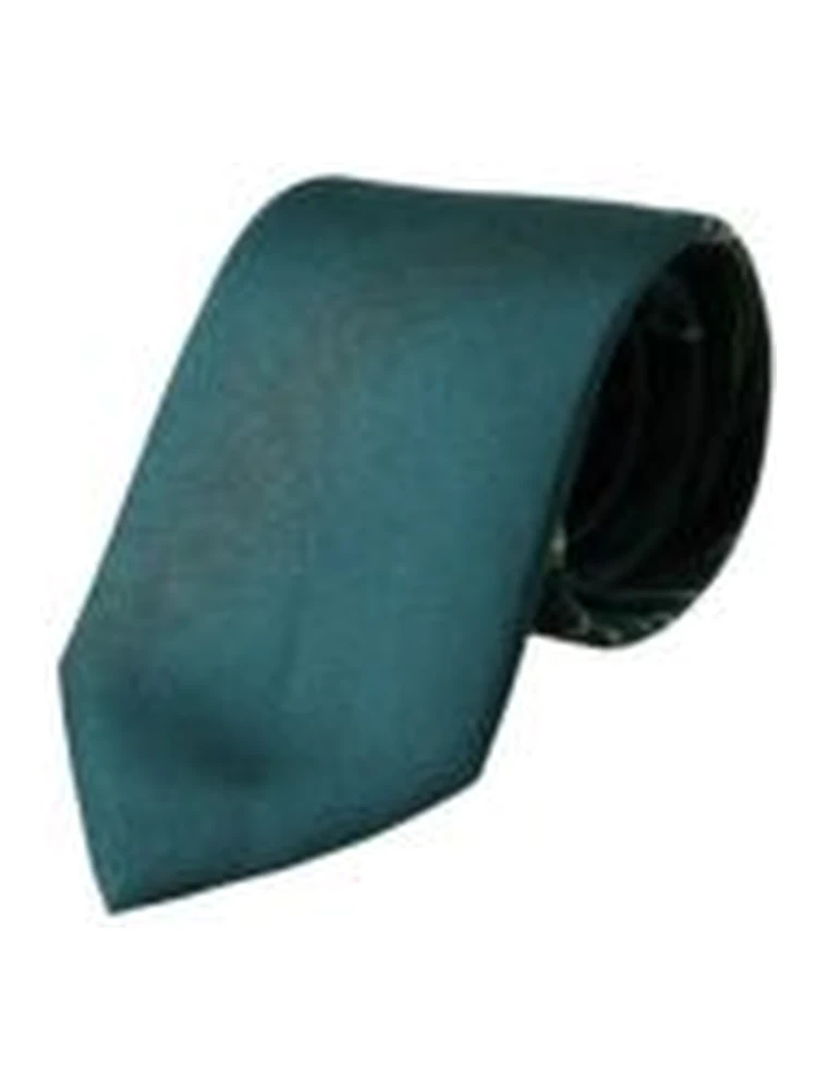 Green Printed 100% Silk Adjustable Men Tie alternative