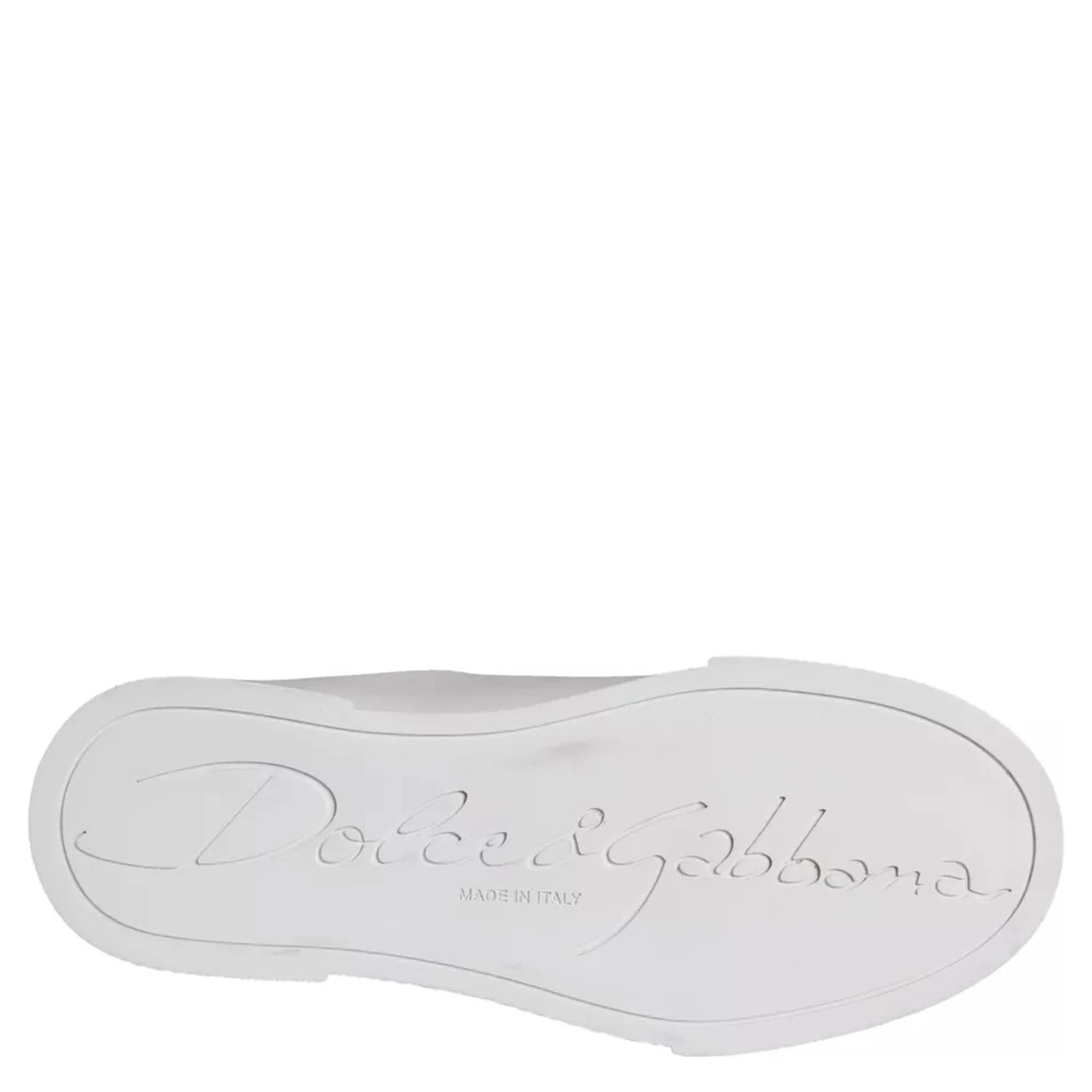 White Patch Calfskin Nappa Portofino Sneakers Shoes