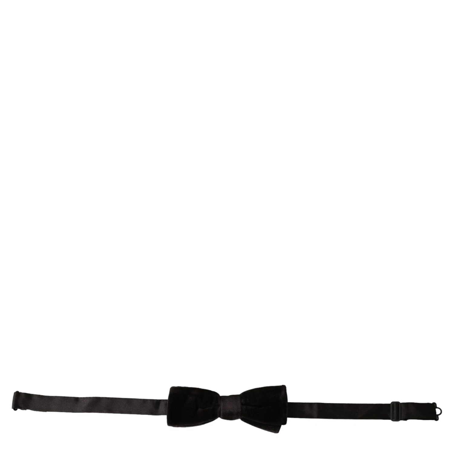Black Velvet Cotton Adjustable Neck Men Bow Tie