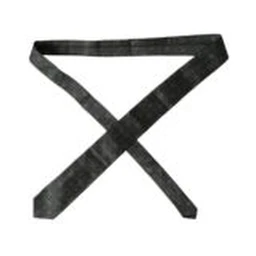 Dark Gray 100% Silk Fantasy Adjustable Men Tie