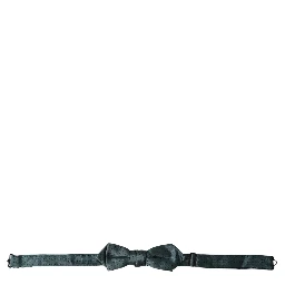 Green Silk Fantasy Adjustable Neck Men Papillon Bow Tie