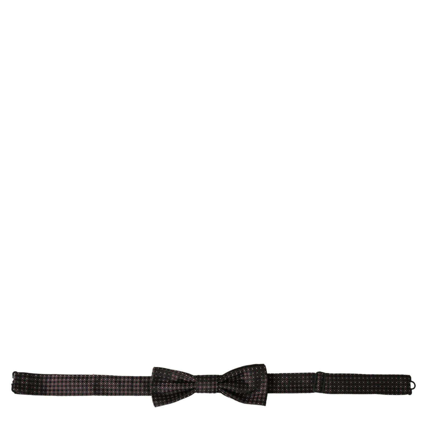 Brown Fantasy Silk Adjustable Neck Men Papillon Bow Tie