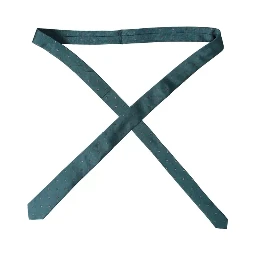 Green Patterned Silk Adjustable Men Tie