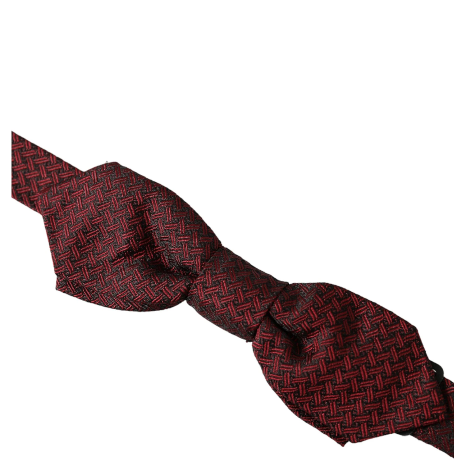 Red Silk Fantasy Adjustable Neck Men Bow Tie