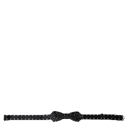 Black Silk Polka Dot Adjustable Neck Men Papillon Bow Tie