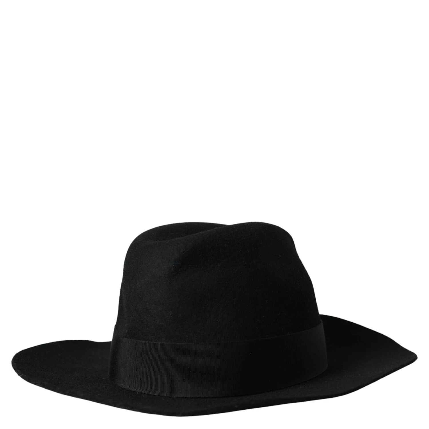 Black Rabbit Fedora Trilby Women Hat