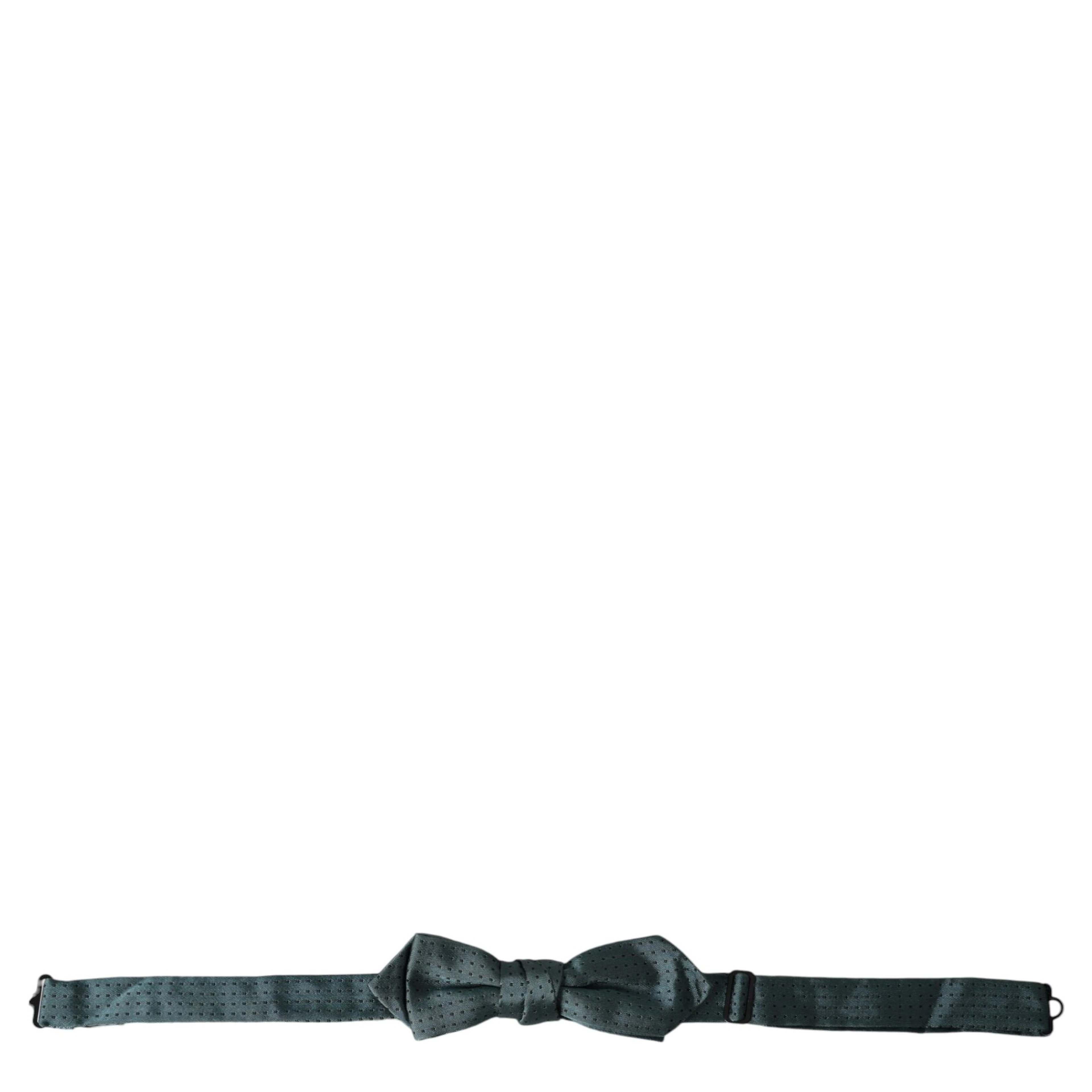 Green Silk Fantasy Adjustable Neck Men Papillon Bow Tie